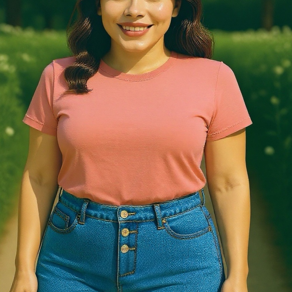 🌸 ONE 5 ONE Plus Size 22W Jean Shorts | Gold Button Detail🌸
